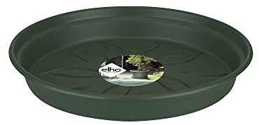 Elho Green Basics Sottovaso, Verde, 25 cm
