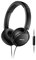 Philips Wired On-Ear Headphones with Microphone Extra Bass Black (SHL5005)