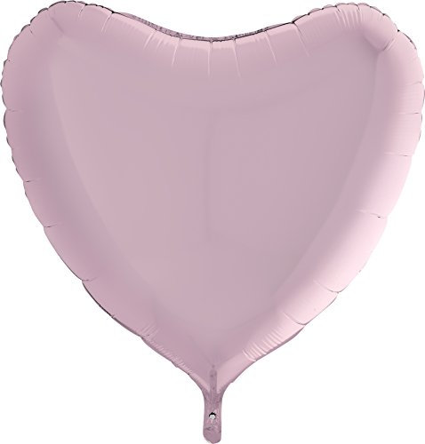Grabo- Palloncino Mylar Cuore XL, Colore Rosa, 36022