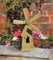 Garden Mile® Heavy Duty Freestanding Rustic Wooden Garden Windmill With Moving Parts Garden Ornaments (Medium)