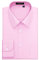 HISDERN Men's Long Sleeve Dress Shirts Formal Regular Fit Business Casual Button Down Shirt for Wedding Work Office Pink XL