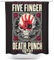 Five Finger Death Punch Punchagram Unisex Duschvorhang Standard 100% Polyester Band-Merch, Bands