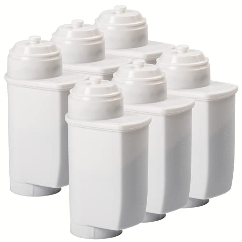 Brita Intenza Ersatz Wasserfilter – Kalkfilter wie EQ Series Wasserfilter, TZ70003, Brita Intenza, TZ70033, EQ Siemens TZ80004 – Kompatibel mit Bosch, Siemens Kaffeemaschinen - Spitze Kraft 6 Stück