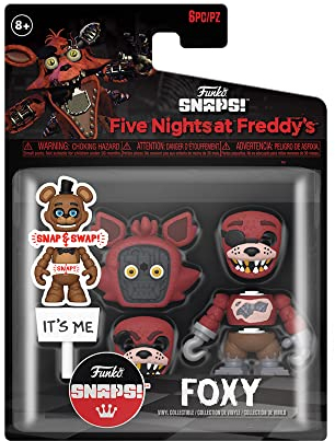 Funko Five Nights at Freddy's (FNAF) Snap: Foxy - Vinyl-Sammelfigur - Geschenkidee - Offizielle Handelswaren - Spielzeug Für Kinder und Erwachsene - Video Games Fans - Strumpffüller