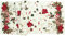 Sander Tischläufer Tara, 50 x 140 cm, White, Geblümt, Baumwolle