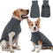 Hjyokuso hundepullover, hundemantel Fleece, Pullover Hund, Hunde Pullover für kleine mittelgroße große Hund, Warmer und Leichter hundepulli, wintermantel Hund, Outdoor hundemantel,hundejacke -Schwarz
