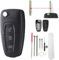 3 Buttons Ford Transit Custom Key Fob with Pin Removal Tools Fiesta MK7 key fob Focus MK3 Fob Key Ford Mondeo Ford Transit Van Key Fob