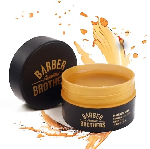 BARBER BROTHERS - Haarwax Haarwachs Männer Gold Edition 150ml, Wax Hair Wax Styling Strong Hairwax, Haarwachs Produkt, Haar Wax Haare Black Orchid Forming Haarwax