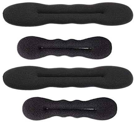 Magischer Haarknoten, Hair Bun Maker Upgraded Haarhalter, Schwamm Clips Donut Brötchen dutt, Duttkissen, Haardutt-Hersteller-Schwamm, leicht zu verwenden