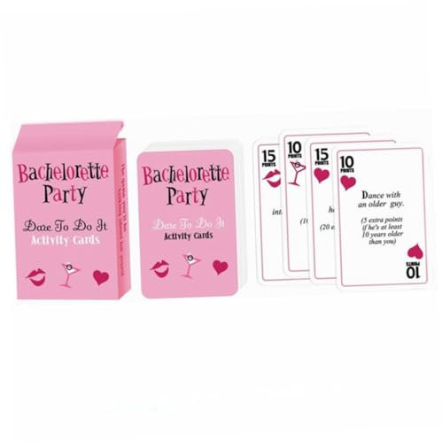 SAFIGLE Lustige Pokerkarten Spielzubehör aus Papier für Partyspiele