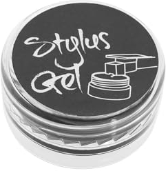 The Lord of the Tools Gel de Nettoyage pour Stylet de Platine, Kit de Nettoyage réutilisable pour Stylet de Platine, dépoussiéreur Rapide pour Stylet de Cartouche de Gramophone Noir