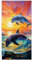 Violetpos Delfine Strandtuch 90x180 cm Schnell Trocknende Badetuch Sandfrei Sonnenuntergang Handtuch Tiere Strandhandtuch Wellen Strandtücher Groß Badehandtuch Tragbares Handtücher Leichtes und Dünnes