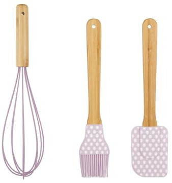 KASANOVA Set spazzola per lilla, spatola e frusta
