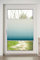 K-home® Klemmfix-Plissee Farbverlauf Petrol B95 x H210 cm