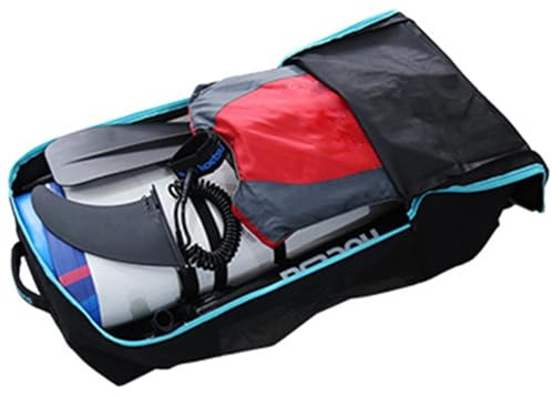 Impermeable para Tabla de pádel, 125L Mochila Impermeable para Kayak Rafting, Mochila de Viaje para pádel Inflable de Espuma para Stand Up Paddle Inflable