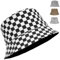 CWENDANER Retro Bucket Hat, 80 90er Style Unisex Fishing Hut, Doppelseitig Sonnenhut, Hip Hop Rock Scrawl Fischerhut, Faltbar, für Disco Hip Hop Outdoor