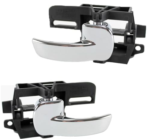 (Lot de 2) Poignée de Porte Intérieure Avant OU Arrière Gauche ET Droite compatible avec QASHQAI/QASHQAI +2 I - 80670JD000 80671JD000