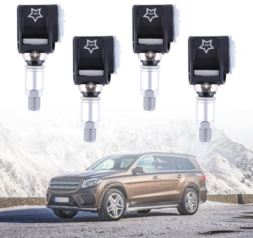 LICHENGTAI 4 Stück 0009052102 Reifendrucksensoren Kompatibel für Mercedes W213 S213 C238 A238 RDKS Sensoren TPMS Reifendruckkontrollsensoren Reifendruckkontrollsystem A4709057800