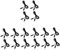jojofuny 4sets 5-pin Midi Cable Accessory Male to Male Cable Keyboard Connecting Cable Midi to Cable Instrument Cable Keyboard Cable USB B to Cable 5 Cable Midi Extension Wire Copper 4pcs*4