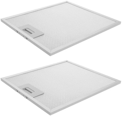 2pezzi Filtro Antigrasso Per Cappa Aspirante Alluminio Alta Efficienza Per Filtrazione Grasso Facile Installazione Compatibile Con Diverse Cappette Da Cucina
