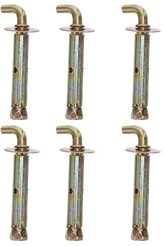 GALPADA Kit de 3 Boulons D'ancrage à Expansion pour Chauffe-eau Électrique – Crochets de Fixation Murale Étanches – Vis Robustes pour Béton, Cloison Sèche et Brique – Montage Sécurisé