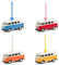 corpus delicti :: Kerze auf Rädern – kompatibel mit VW Bus T1 – 4er Set gemischt (blau, orange, gelb, rot) (20.2K4er)