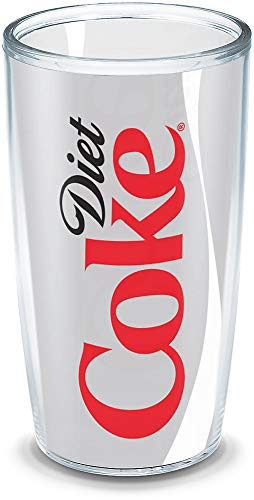 Tervis Coca-Cola - Bicchiere termico con involucro, 470 ml, trasparente