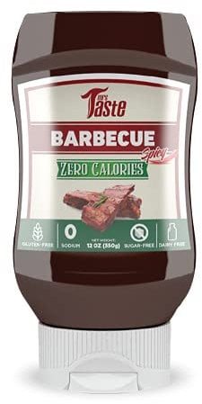 Sugar Free Spicy BBQ Sauce, Zero Calories, Zero Sodium, Zero Sugar, High Fiber, Keto Friendly, Paleo Friendly, Condiments and Sauces (Spicy BBQ)