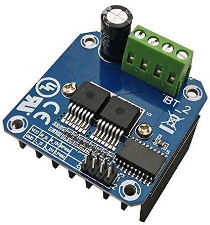 Hailege BTS7960 43A Dual H-Bridge Stepper Motor Drive Current Limit Control Semiconductor Refrigeration PWM for Smart Car Motor Drive