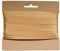 20m Schrägband Satin ca.15mm gefalzt Kantenband Einfassband große Farbwahl, Farbe:gold
