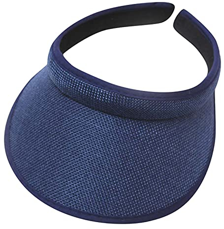 Visor Cap Baseballmütze Sonnenvisor für Damen und Herren Freizeit Kappe Schirmmütze Baseball Kappe Visor Unisex Sonnenhut Sonnenschild Sommerhut Sonnenhut für Tennis Running Golf Wandern (C, One Size)