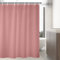 NAKIHOUSE Duschvorhang 180 x 180 cm Rosa Waschbar Duschvorhang in Badezimmer Vorhang für Badewanne und Dusche, Ultra glattes und Wasserdicht Duschvorhänge, mit 12 Duschvorhangringe