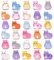 MORCART 30 imanes de gato para nevera, bonitos imanes para nevera, taquilla, pizarra blanca, gabinetes magnéticos decorativos, aula, oficina, cubículo, regalo escolar para adultos