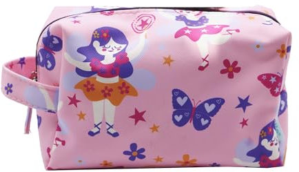 PONETTE - Trousse de toilette pour enfant, garçon, fille, adolescent, amusant, sac de toilette, trousse de voyage, trousse, marque espagnole, violet, Trousse de toilette pour enfant