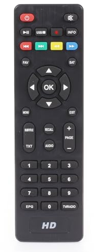 netshop 25 Fernbedienung für Opticum AX 150 + AX 300 + AX S-Box. Ankaro DSR 2100 + DSR 4100. Anadol HD 200 + HD 222 s Ersatzfernbedienung G-RCU-023 Deutscher AX Fachhändler