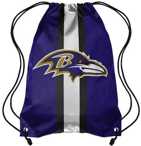 FOCO Gym Bag NFL Drawstring Turnbeutel Baltimore Ravens