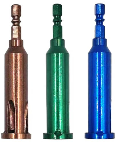 Aginkgo 3 cables universales de 3 vías/5 vías, pelacables y herramienta de pelado de cables para electricista por taladro o manualmente