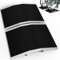 Nuvium 2 Pieces * 11.8 L * 1.6 H Wheelchair Ramp,Threshold Bridge Ramp Aluminum,with Supporting Frame and Non-Slip Surface,Transition Threshold Ramps for Patio Door, Shed Door & Sliding Door