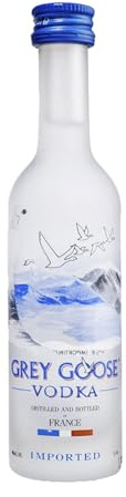 Wodka 96 Einheiten Box Grey Goose Miniaturflasche 5 cl