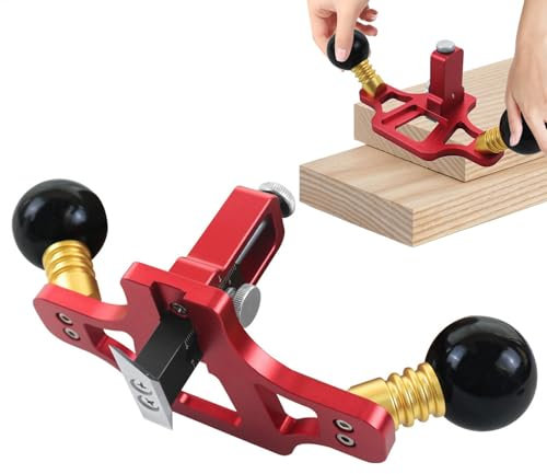 Raboteuse manuelle pour bois | Raboteuse manuelle en alliage d'aluminium, outil de travail du bois, raboteuse ergonomique pour le travail du bois pour les amateurs professionnels