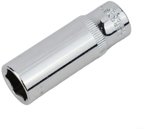 Llave de vaso hexagonal 3 8 con enchufes profundos, acero al cromo vanadio de alto par (15 mm)