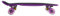 BESPORTBLE Skateboard Frosted Small Fish Board Skateboard Skateboard Standard Skateboard Deck Hoverboard Cruiser Skateboard Skateboard Elettrico ABS Viola