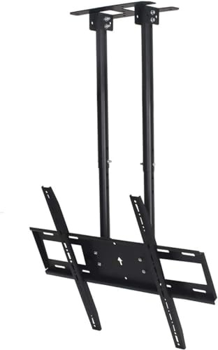 TV Mount Stands Ceiling TV Mount, Full Motion 360° Tilt Swivel TV Bracket, Fits 60-100 Inch LCD Flat Screen And Curved TVs(1-2.6m)
