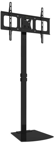 Techly 028832 Supporto da Pavimento Girevole con Staffa per TV LCD/LED/Plasma 32-70 Nero