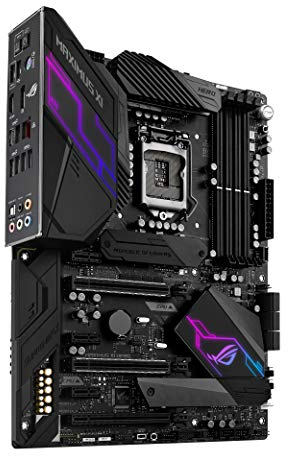 ASUS ROG Maximus XI Hero Z390 LGA1151 (Intel 8th and 9th Gen) ATX DDR4 DP HDMI M.2 USB 3.1 Gen2 Gaming Motherboard, Black