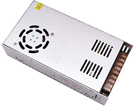 DollaTek 110V 230V AC a DC 12V 360W 30A Fuente de alimentación de Modo de Interruptor Cerrado de Voltaje Universal para cámara DCTV/Sistema de Seguridad/Tira de luz LED/Radio