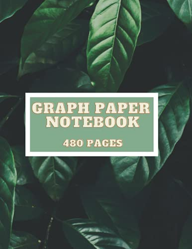 Big Fat Math Notebook | 480 pages: Math Notebook with Graph Paper, Math Notebook for School, Math Graph Paper, Math Notebook Graph Paper Large 8.5x11