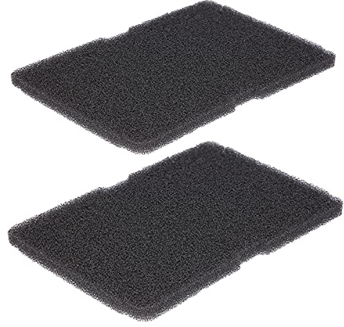 McFilter 2er-Set Schwammfilter Filter 2964840100 für Beko Trockner I u.a. auch Elektra Bregenz, Blomberg, Grundig Trockner Filter I 240x155mm Filter für Trockner I Filterschwamm | Wärmepumpentrockner