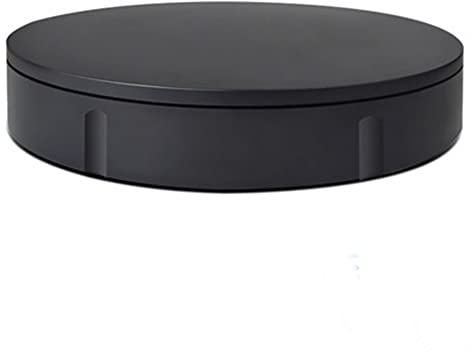 ZCBYBT Heavy-Duty Rotating Display Stand 360° Photography Turntable Live Video Performance Party 220Lbs Carrying Black