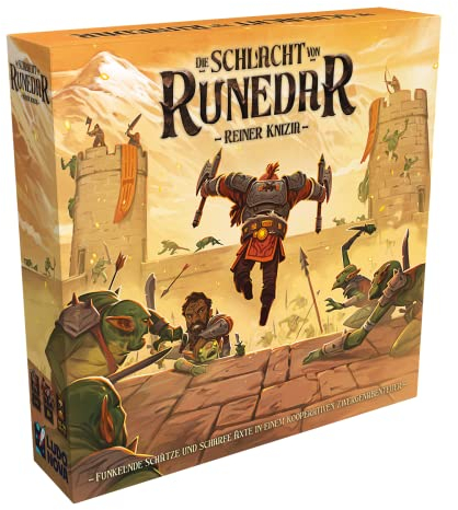 Ludonova | Die Schlacht von Runedar | Kennerspiel | Strategiespiel | 1-4 Spieler | Ab 10+ Jahren | 60+ Minuten | Deutsch